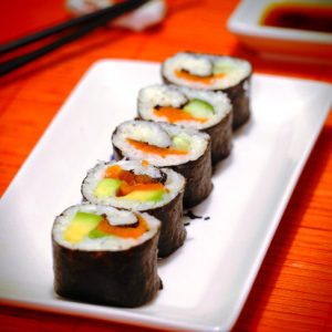 Kalafiorowe sushi