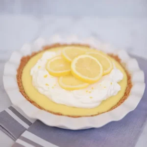 keto tarta z lemon curd