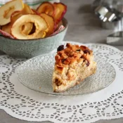 Sycylijskie keto ciasto z jabłkami i żurawiną (Paleo, LowCarb)